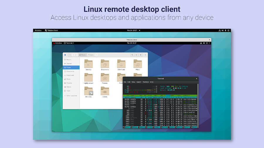 ThinLinc - Linux Remote Server