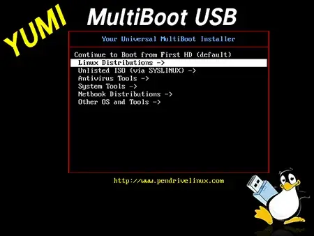 Creador USB YUMI MultiBoot