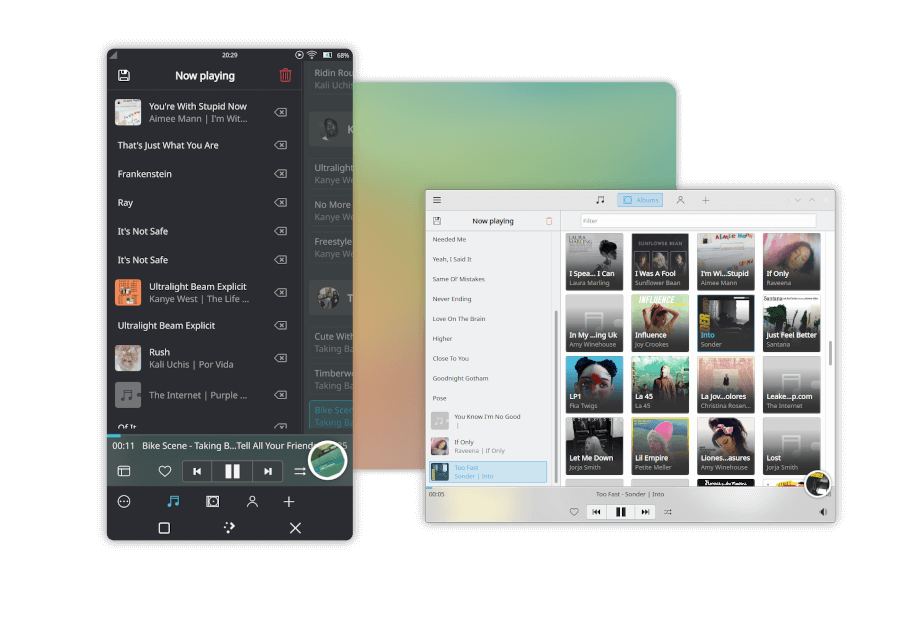 Vvave - Qt Music Player for Linux