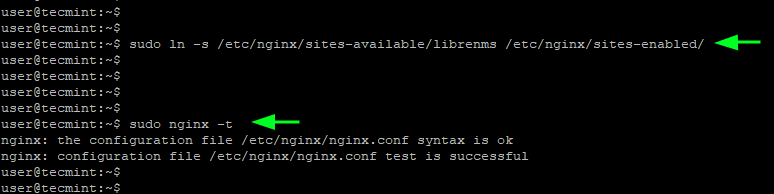Configure Nginx for LibreNMS