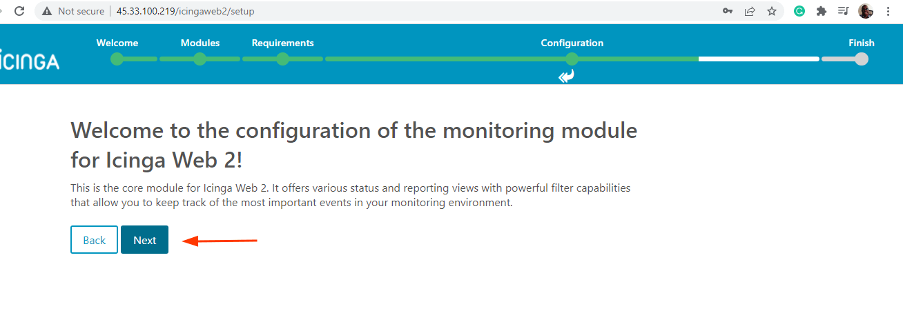 Icinga Monitoring Module