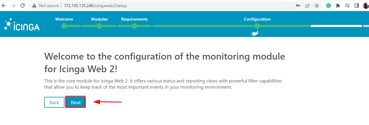 Icinga2 Monitoring Module