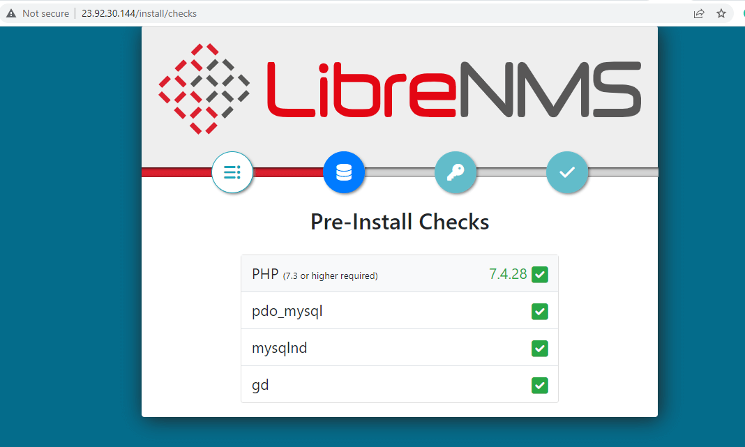 LibreNMS Pre-Install Checks