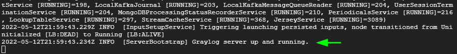 Check Graylog Status in RHEL