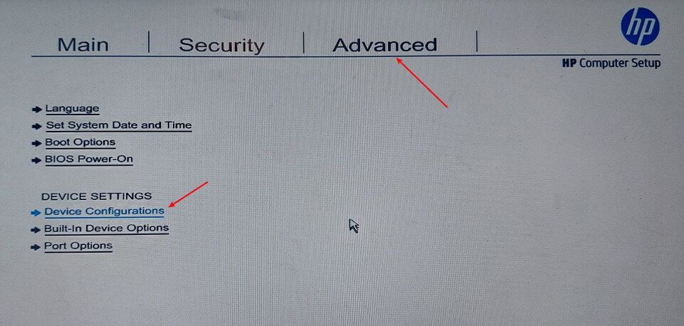 Device Configurations