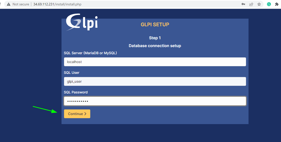 GLPI Database Details