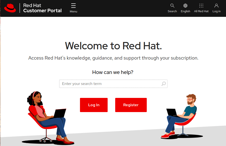 Create RedHat Account