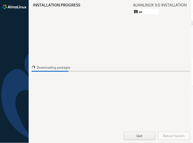 Installing AlmaLinux 9