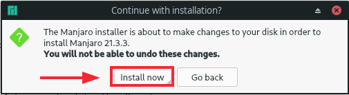 Install Manajro Linux