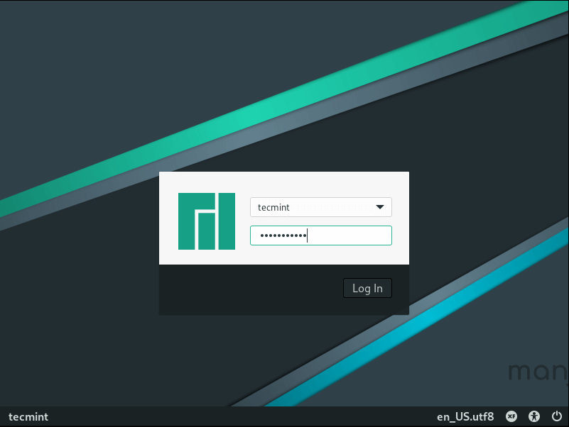 Manjaro Login