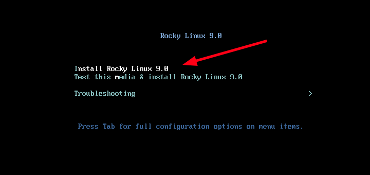 Install Rocky Linux 9