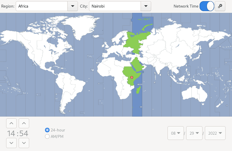 Rocky Linux Region