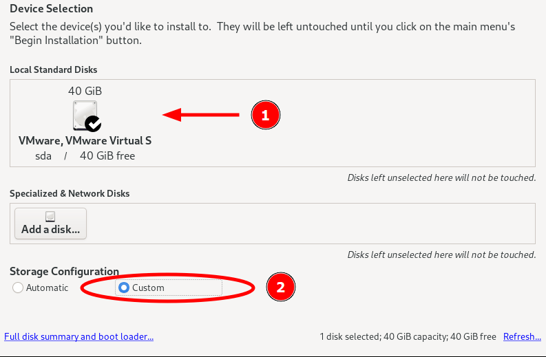 Rocky Linux Partitioning