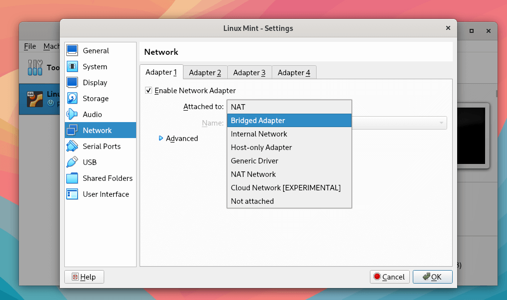 Virtual Machine Network