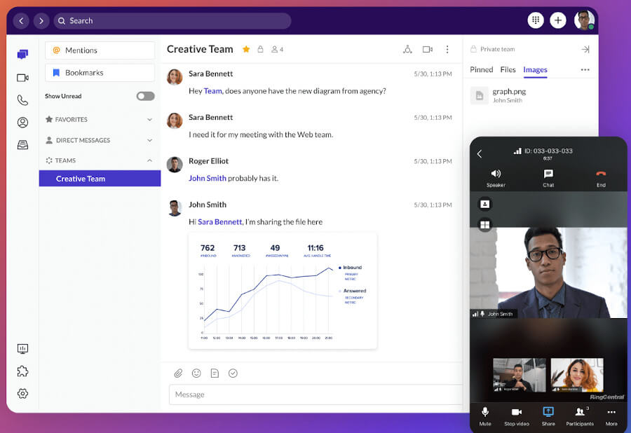 Glip - Team Chat and Messaging App