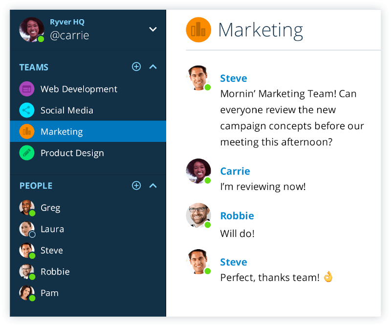 Ryver - Team Messaging Platform