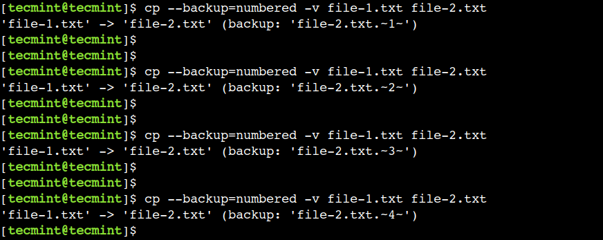 Backup File Before Overwriting