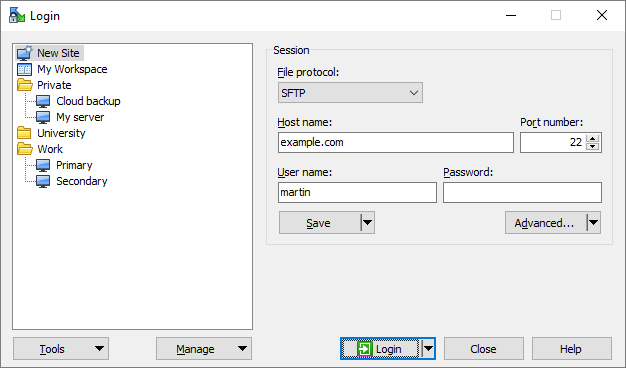 WinSCP - FTP and SFTP Client