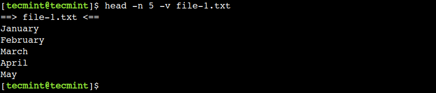 Print File Name in Header of File