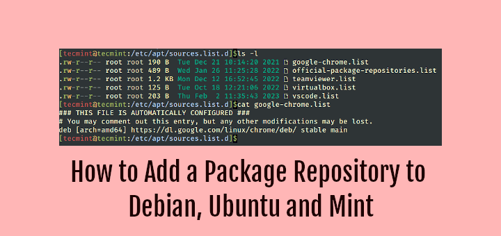 Add APT Repository to Ubuntu