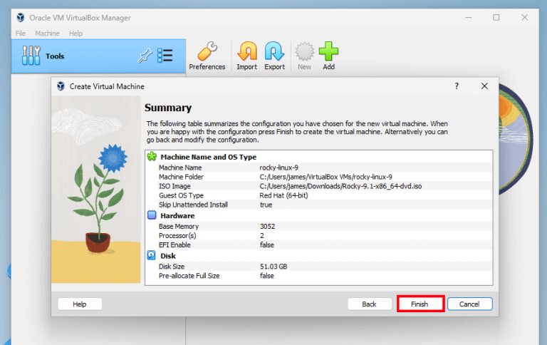 How to Install Rocky Linux in VirtualBox on Windows Machine