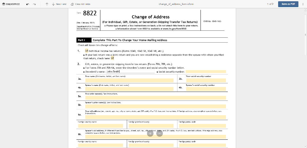 OFORM Document