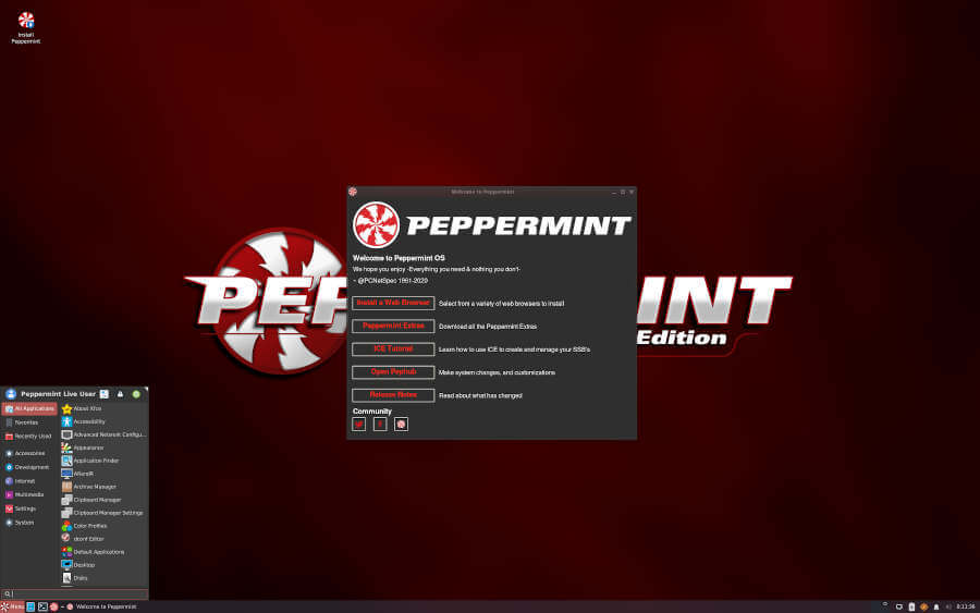 PepperMint_OS