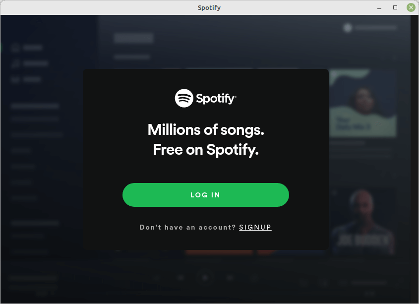 Spotify Login