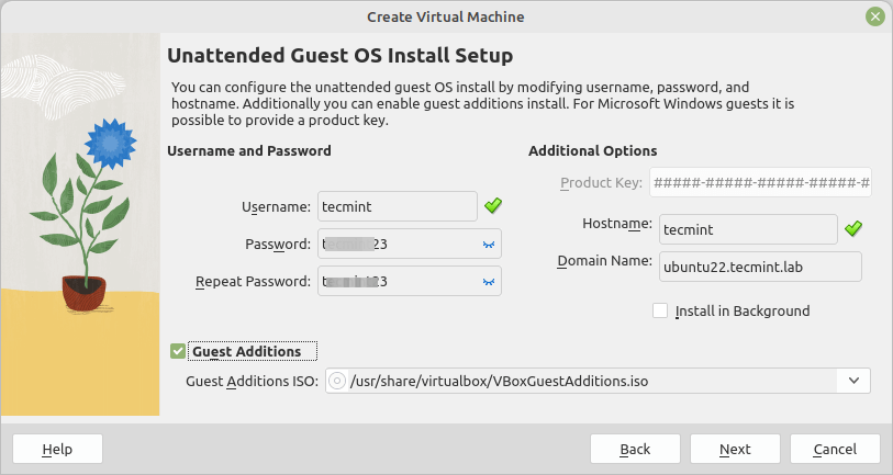 Unattended Guest OS Install Setup