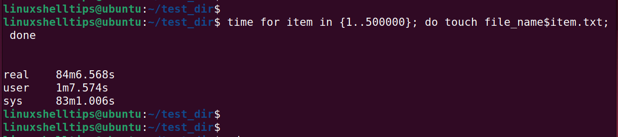 Create Huge Number of Files | Tecmint: Linux Howtos, Tutorials & Guides