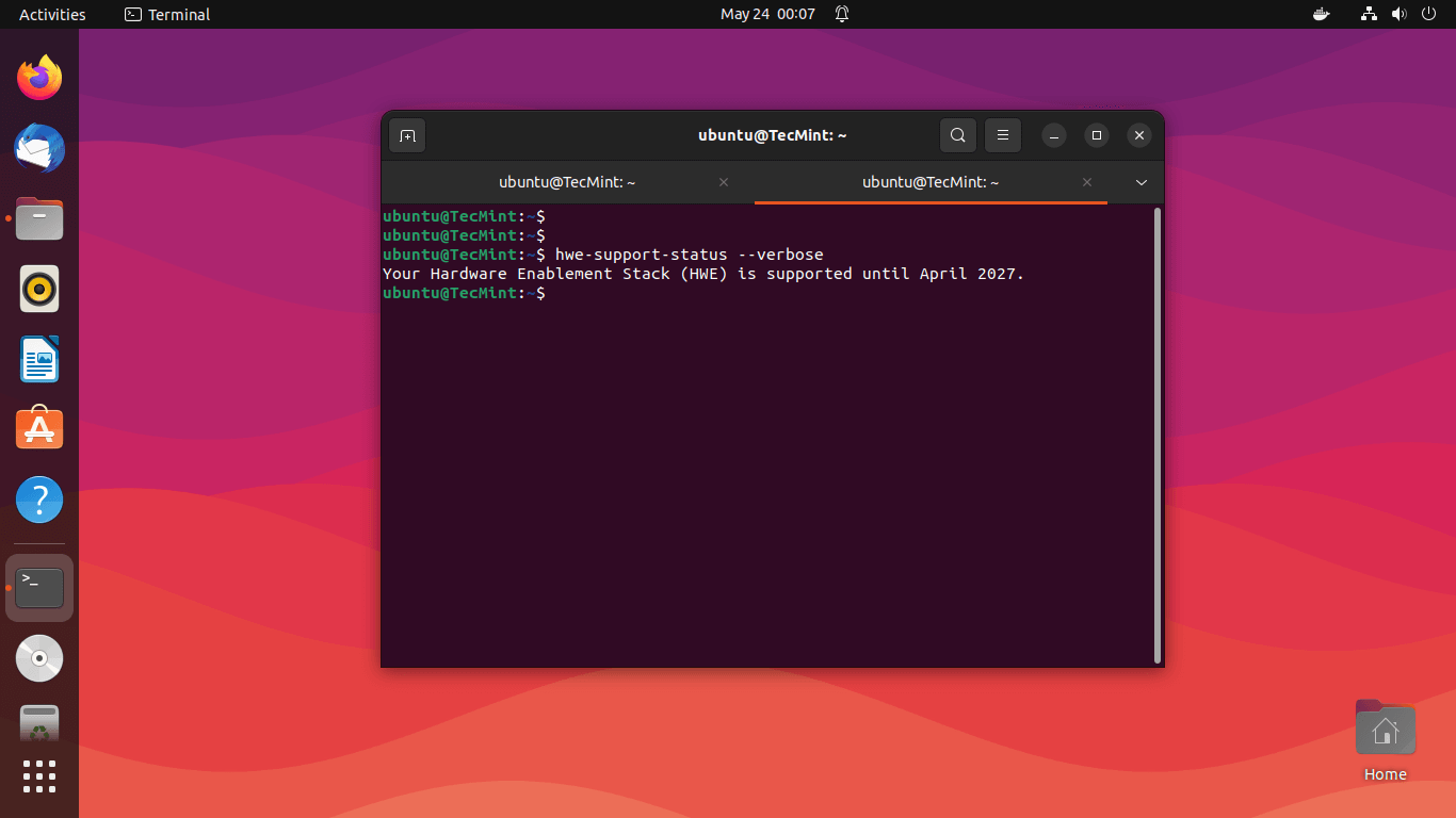 Check Ubuntu EOL