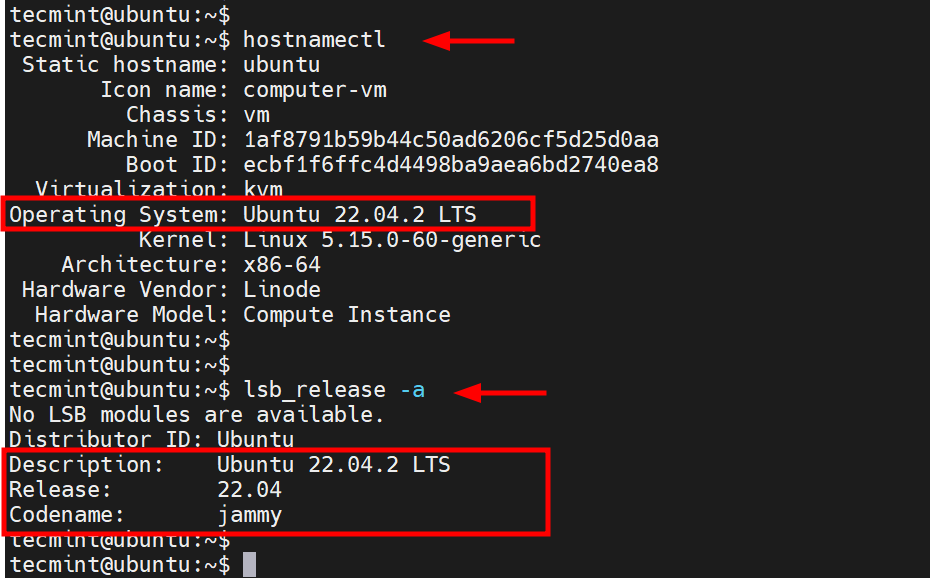 How to check my IP address on Ubuntu 22.04 Jammy Jellyfish Linux