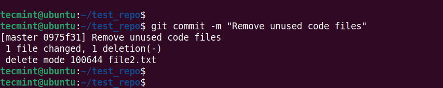 Commit Changes to Git