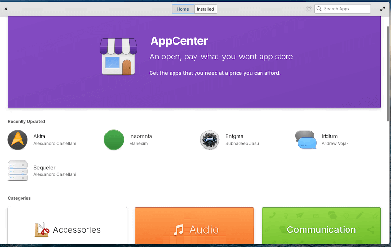 Elementary OS App Center