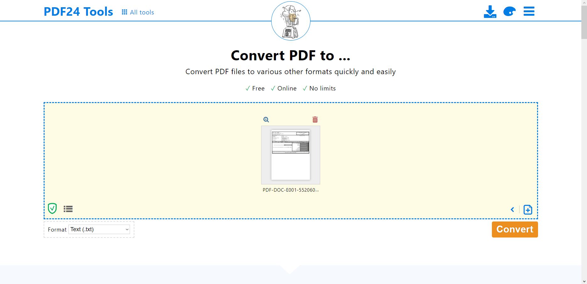 PDF24 - PDF Converter
