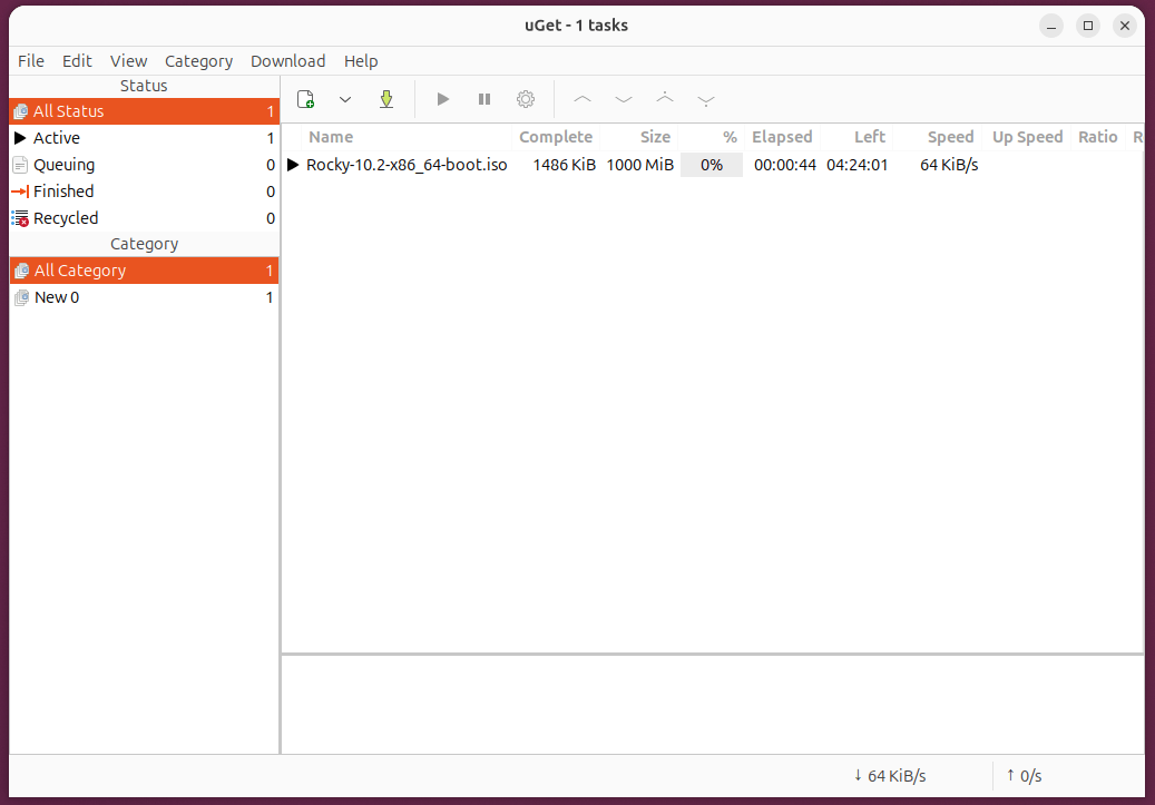 uGet - Download Manager