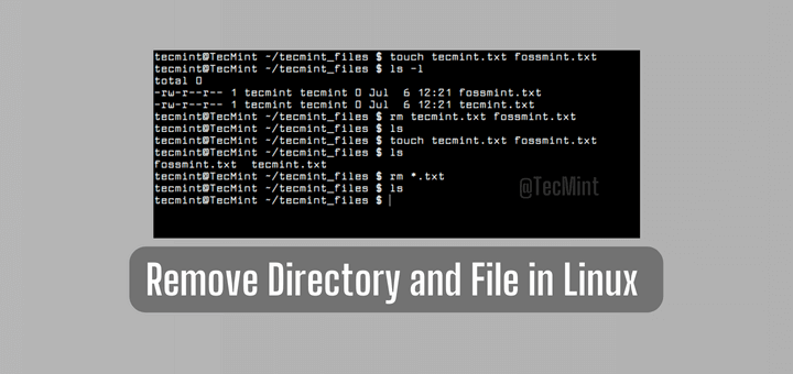 Remove Directory in Linux