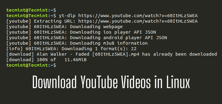 Download YouTube Videos on Linux