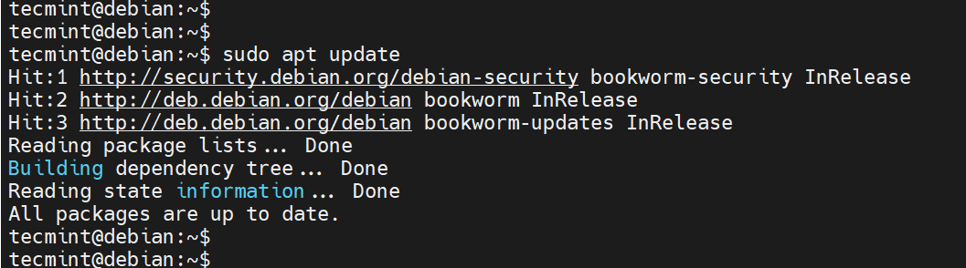 Update Debian Packages