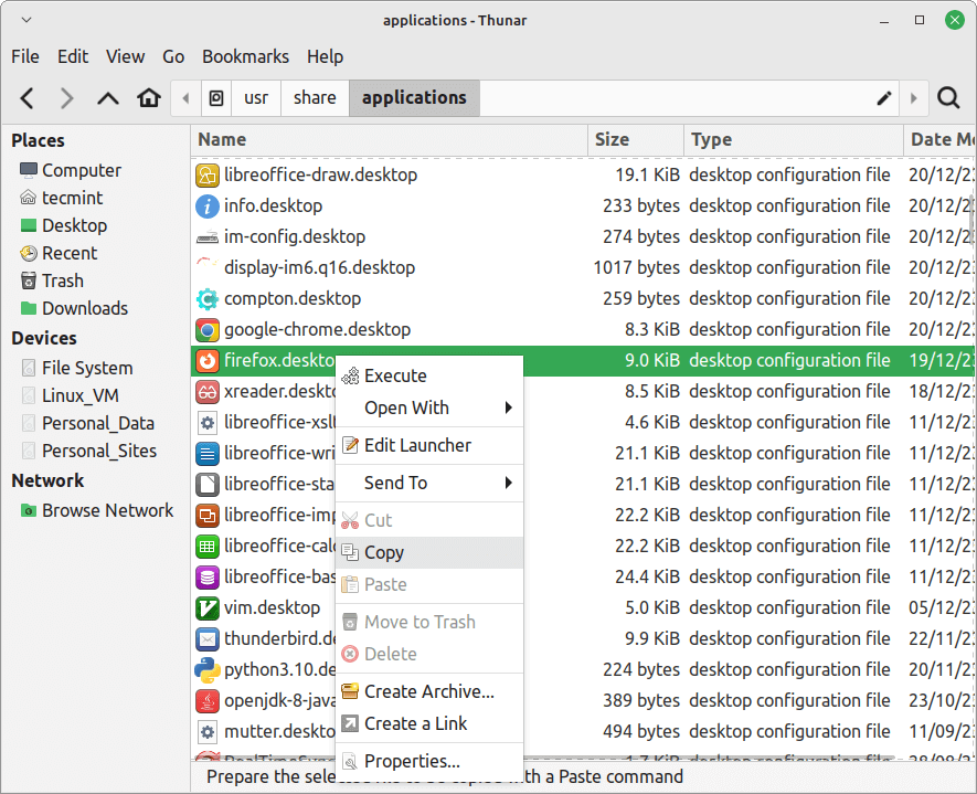 Create a Desktop Shortcut