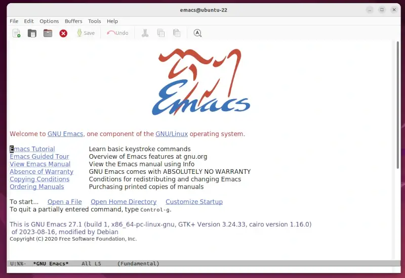 Emacs Editor