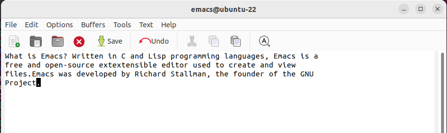Wrap Text in Emacs