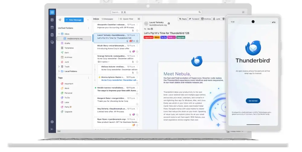 Thunderbird Email Client