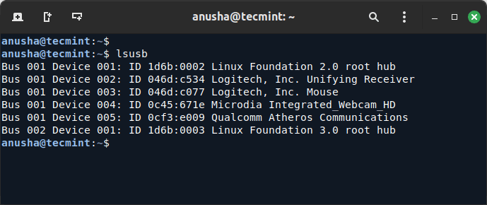 How To Find All Installed Webcams In Ubuntu