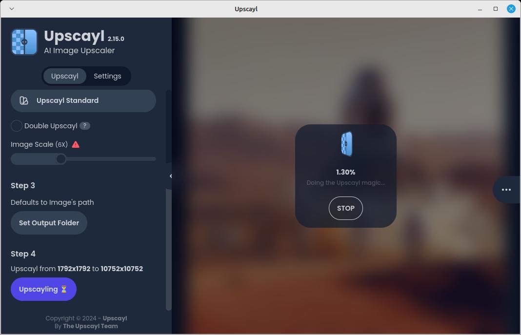 Upscaling Image Quality in Linux