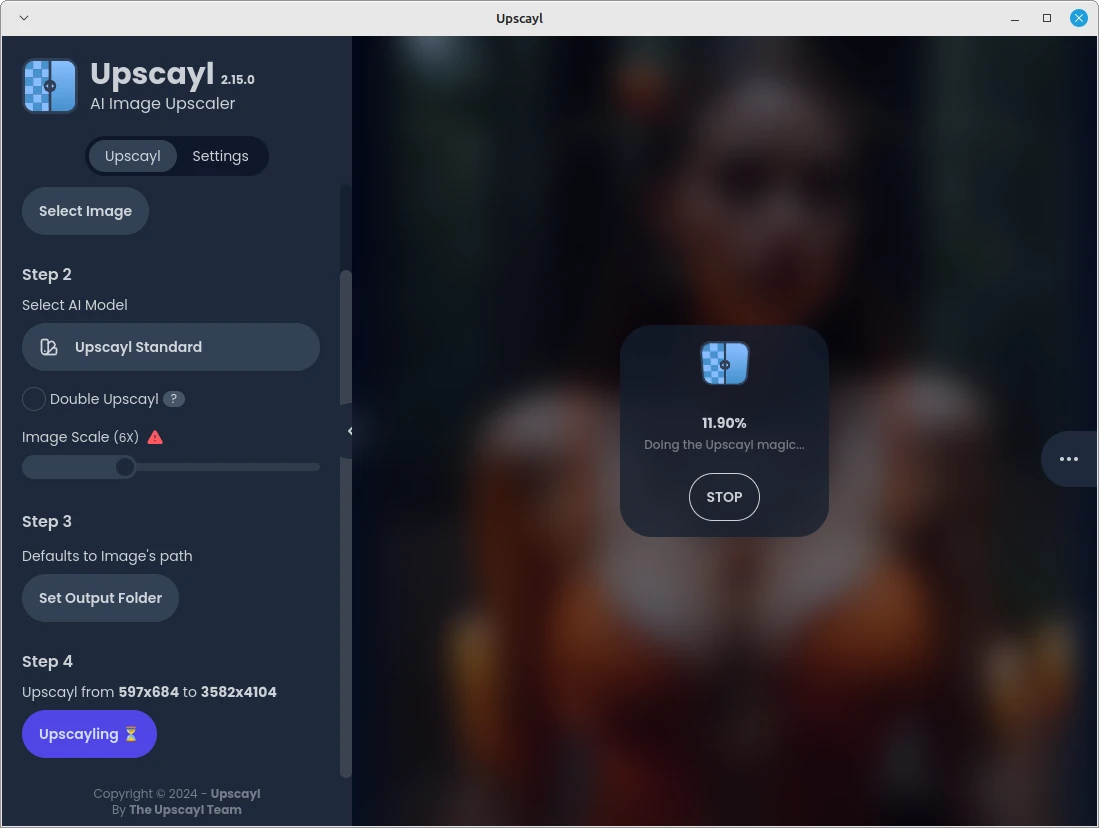 Upscaling Image Quality in Linux