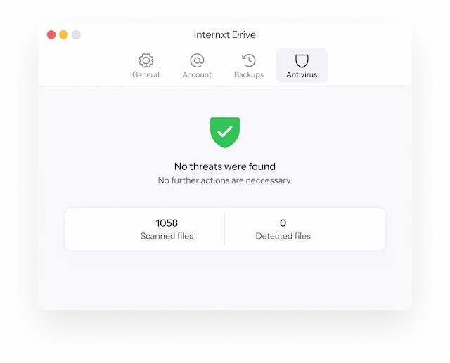 Internxt Antivirus