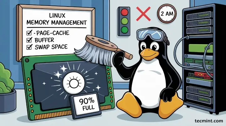 Clear RAM Cache, Buffer & Swap Space in Linux