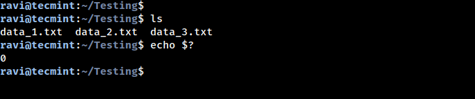 How to Check Command Exit Status in Linux