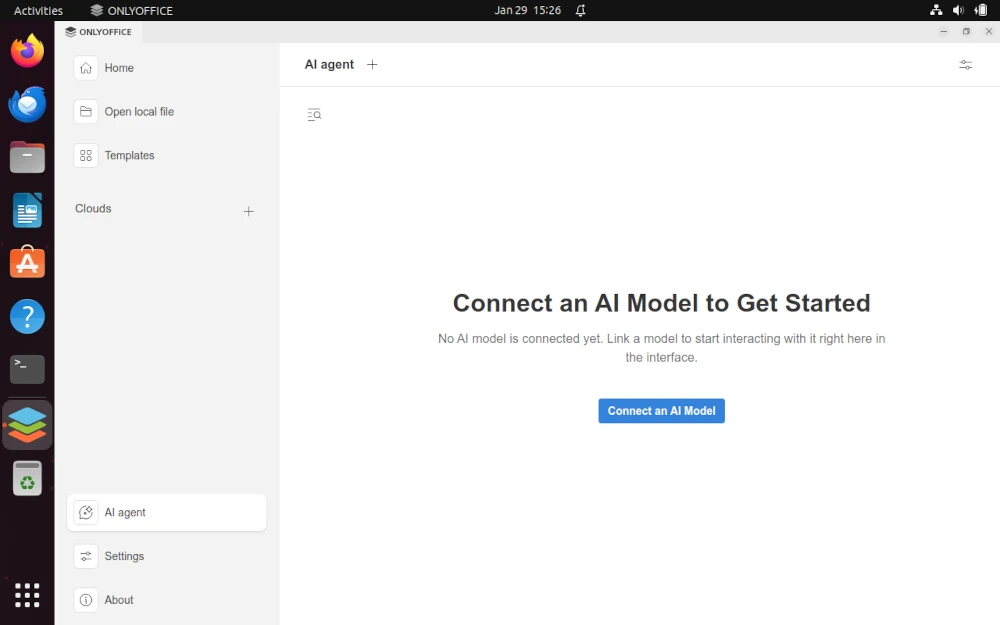 Configure an AI Agent in ONLYOFFICE Desktop Editors